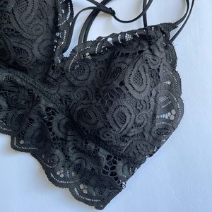 Victoria’s Secret Black Lace Bralette